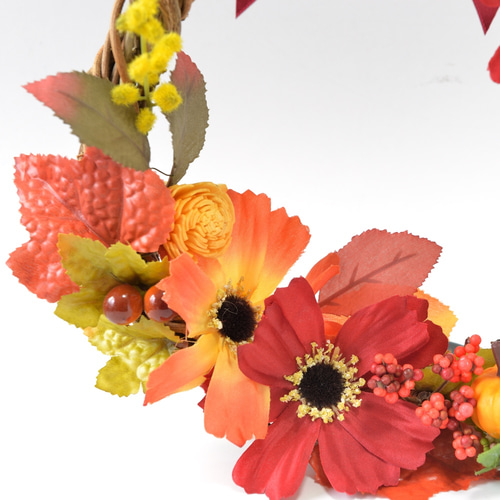 ハロウィン リース! 玄関やドアに飾りに リース Mama's Angel