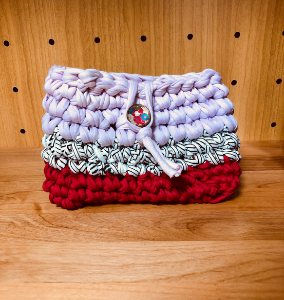 ズパゲッティポーチ ポーチ tamami 通販｜Creema(クリーマ) 5536504 