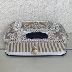 NEW》 ダマスク柄 タッセル付き お尻ふきケース 雑貨・その他 Ruban de  