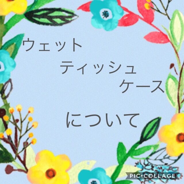 ※販売停止※ご購入前に必ずお読み下さい！ ウェットティッシュケースについて