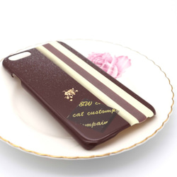 彩繪智能手機外殼（巧克力蛋糕B型）[可提供其他型號訂單] 第4張的照片