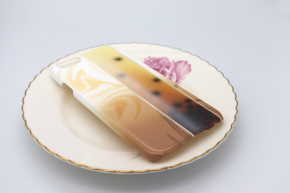 彩繪智能手機外殼（木薯奶茶）[其他型號可用] 第4張的照片