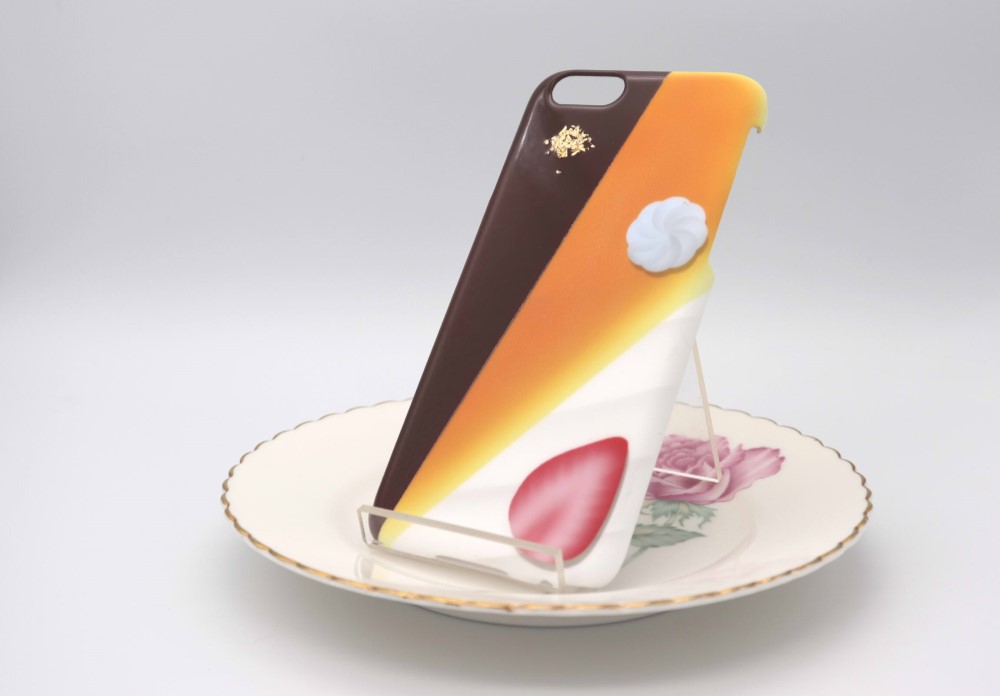 塗装スマホケース(3種ケーキセット)【他機種オーダー可】