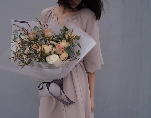新鮮花束 Fresh flower bouquet【紀念】節慶祝賀 / 日常生活 / 送人自用 / 佈置拍照 第1張的照片