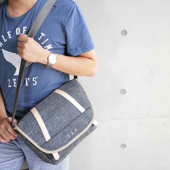 Interstellar Silver Simple Messenger Bag-Christmas Recommended E 6枚目の画像
