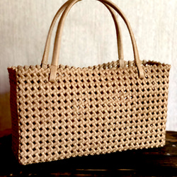 mai様オーダー品】クラフトバンド かごバッグ2個セット かごバッグ amu