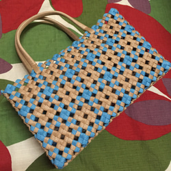 mai様オーダー品】クラフトバンド かごバッグ2個セット かごバッグ amu