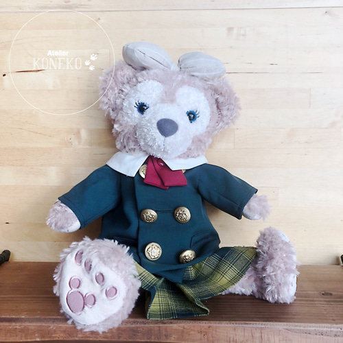 【第1位獲得！】 思い出の制服リメイク♡オーダーメイド♡そのままミニチュア制服 ぬいぐるみ