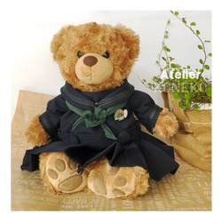 みき　ミニチュアリメイクオーダー　学ラン ミニチュアリメイクオーダー 学制服学ラン 1/5サイズ 卒業祝い