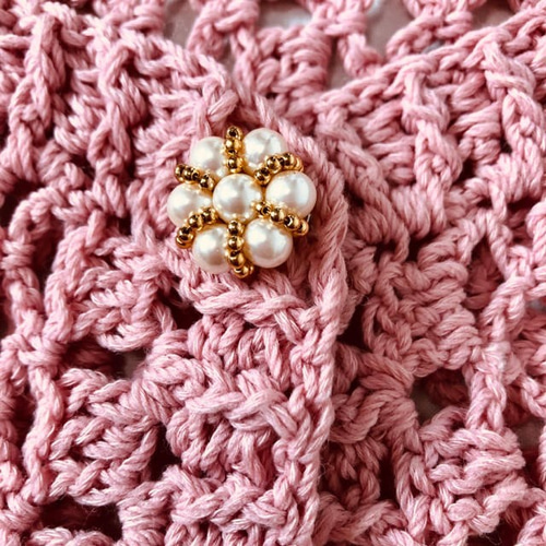 ハンドメイド 手編み ベスト 綿糸 imgrc0095728292.jpg