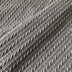 【再販】縄編み模様のニット ベスト✴︎グレー 7枚目の画像