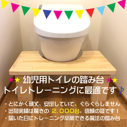 【安全重視版＋２台まとめてお得♪】 トイレトレーニング　トイレ　踏み台　おまる　トイトレ　補助便座　練習　幼稚園　保育園 1枚目の画像