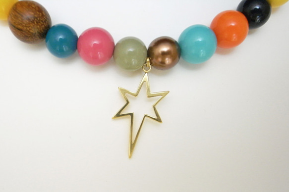 CANDY POP NECKLACE / STAR 2枚目の画像