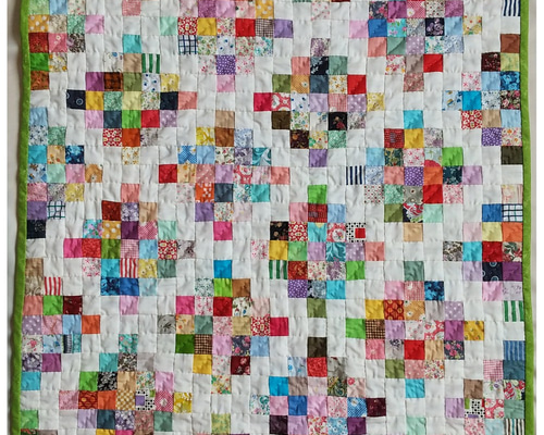 パッチワークキルトのタペストリー[送料無料] タペストリー