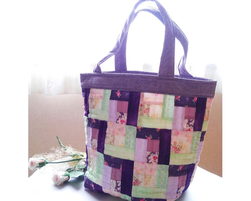 ハンドメイド　トート ハンドメイドバッグ トートバッグ ニットバッグ 夏バッグ トート