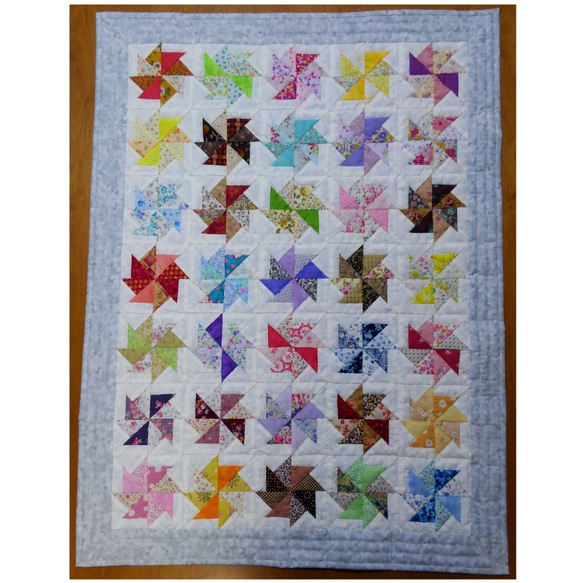 パッチワークキルトのタペストリー[送料無料] タペストリー