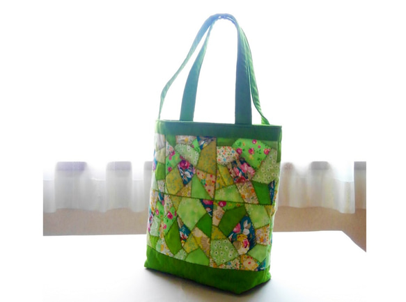 可愛い！ハンドメイド★トートバック★パッチワーク 楽天市場】四角い窓のトートバッグ | キット パッチワーク