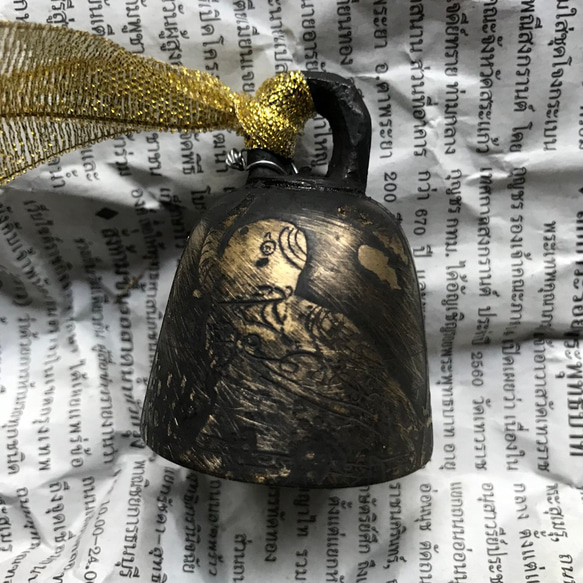 タイから直送癒しの音色♪幸せを呼ぶエレファントベル【S】開運招福