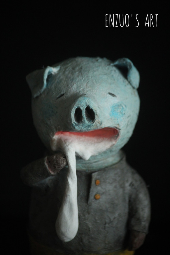 Enzuoˊs Art 原作系列 The three little pigs【 Saliva】 第1張的照片