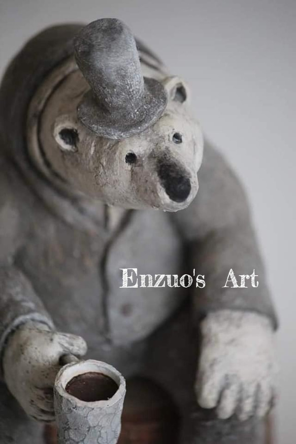 Enzuoˊs Art  原作系列  【 Polar bearˊs time 2】 第1張的照片