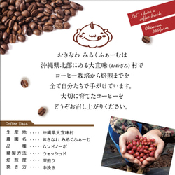 ギフト用＿100%国産コーヒー（沖縄県産）60g 3枚目の画像
