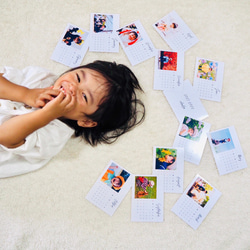 2022 2023 2024 写真入り フォトカレンダー 卓上カレンダー 敬老の日 母の日 父の日 誕生日 記念日 10枚目の画像