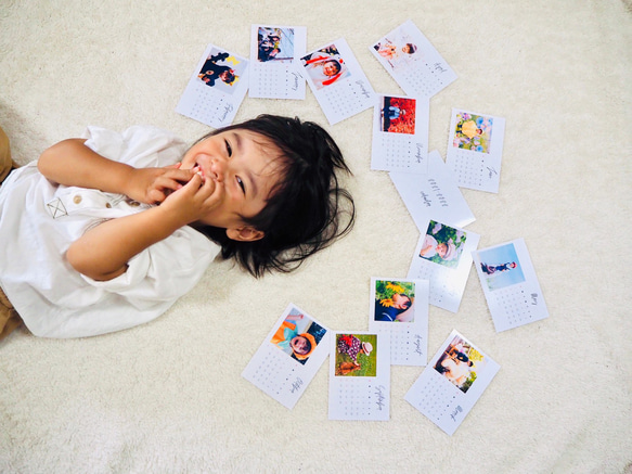 2022 2023 2024 写真入り フォトカレンダー 卓上カレンダー 敬老の日 母の日 父の日 誕生日 記念日 10枚目の画像