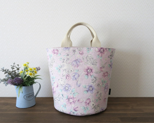 専用☆巾着付きバッグ☆ジョリーフルール