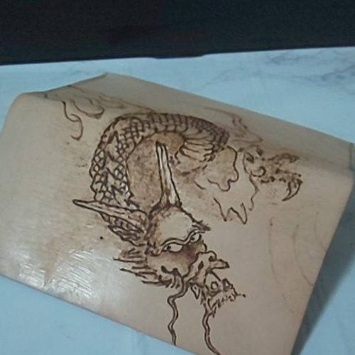 手書き一点物 本革札入 宝くじ入れ 長財布 ROCKAWAY 通販｜Creema  