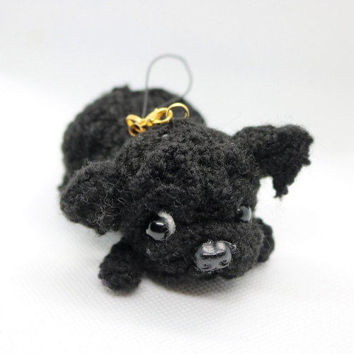 あみぐるみ　イチゴコス♪パグちゃんキーホルダー 2025年最新】パグあみぐるみの人気アイテム - メルカリ