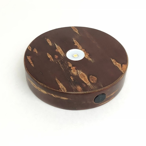 樺細工Light Base 無地皮（2200K/ロウソク） スタンドライト・テーブル