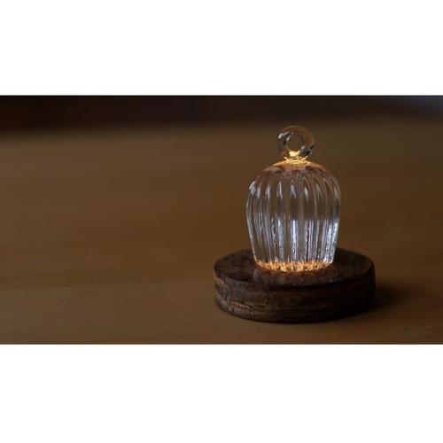 樺細工Light Base 無地皮（2200K/ロウソク） スタンドライト・テーブル