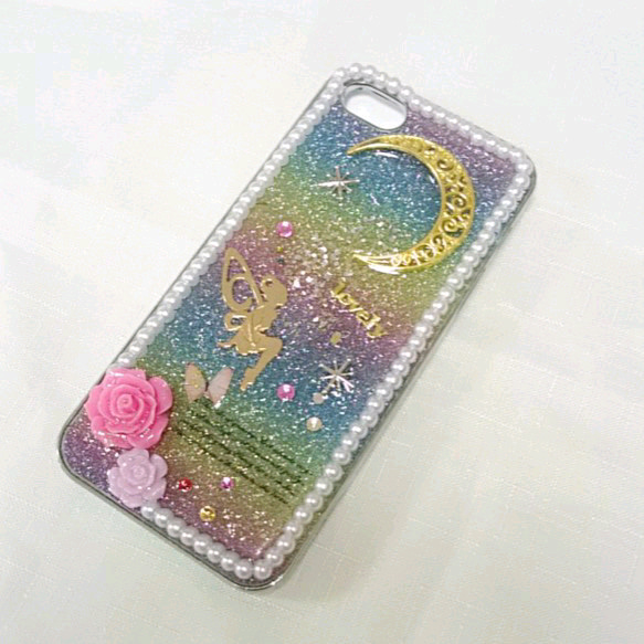 妖精とおつき様♡iPhone5 3枚目の画像