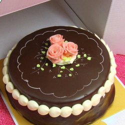 昔懐かしいチョコデコレーション12ｃｍ 5枚目の画像