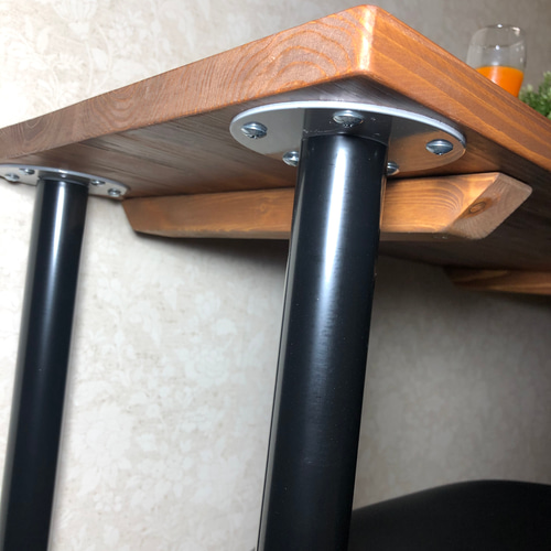 1400×410 カウンターテーブル(アイアン脚) ダイニングテーブル san