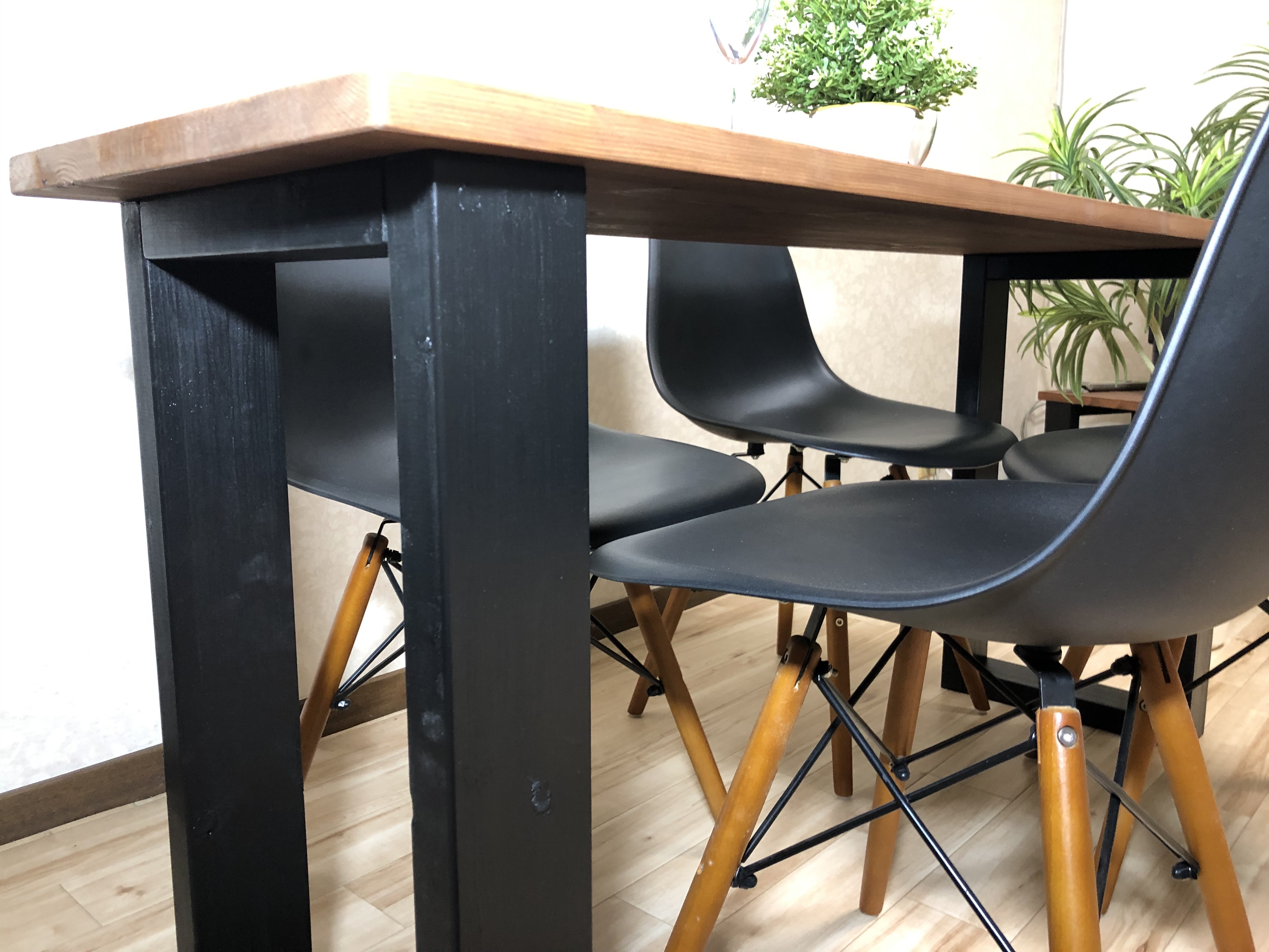 1400×410 カウンターテーブル(木製脚)