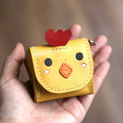 小雞 御飯糰動物 立體零錢包 第2張的照片