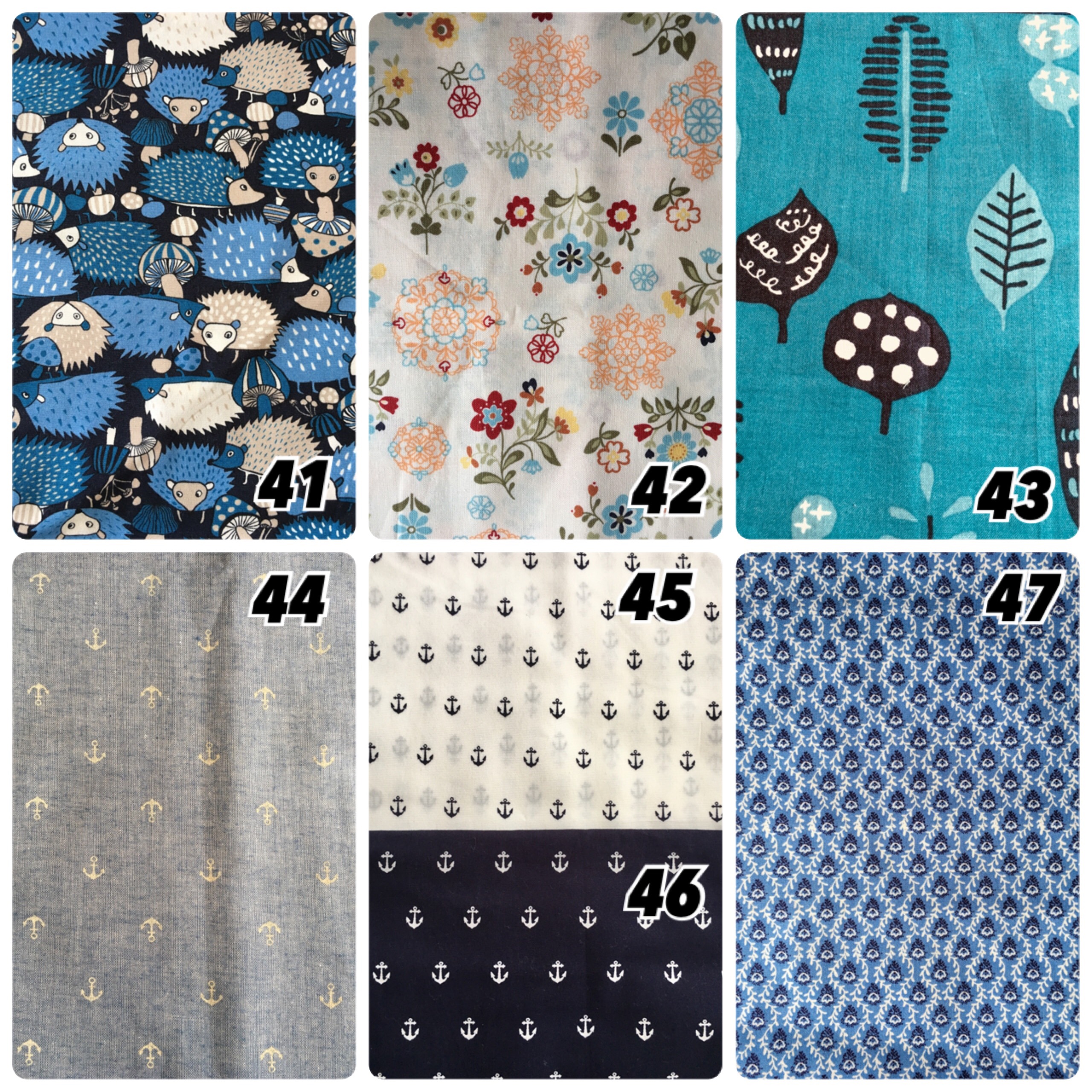 ブロード シーチング 生地確認用