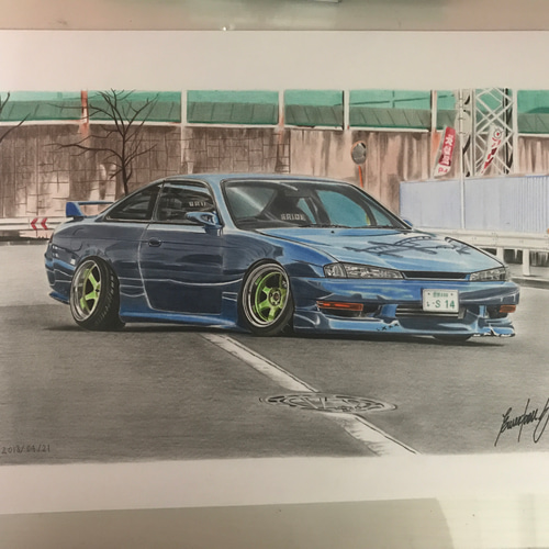 TLV S14シルビア Q's エアロ 改