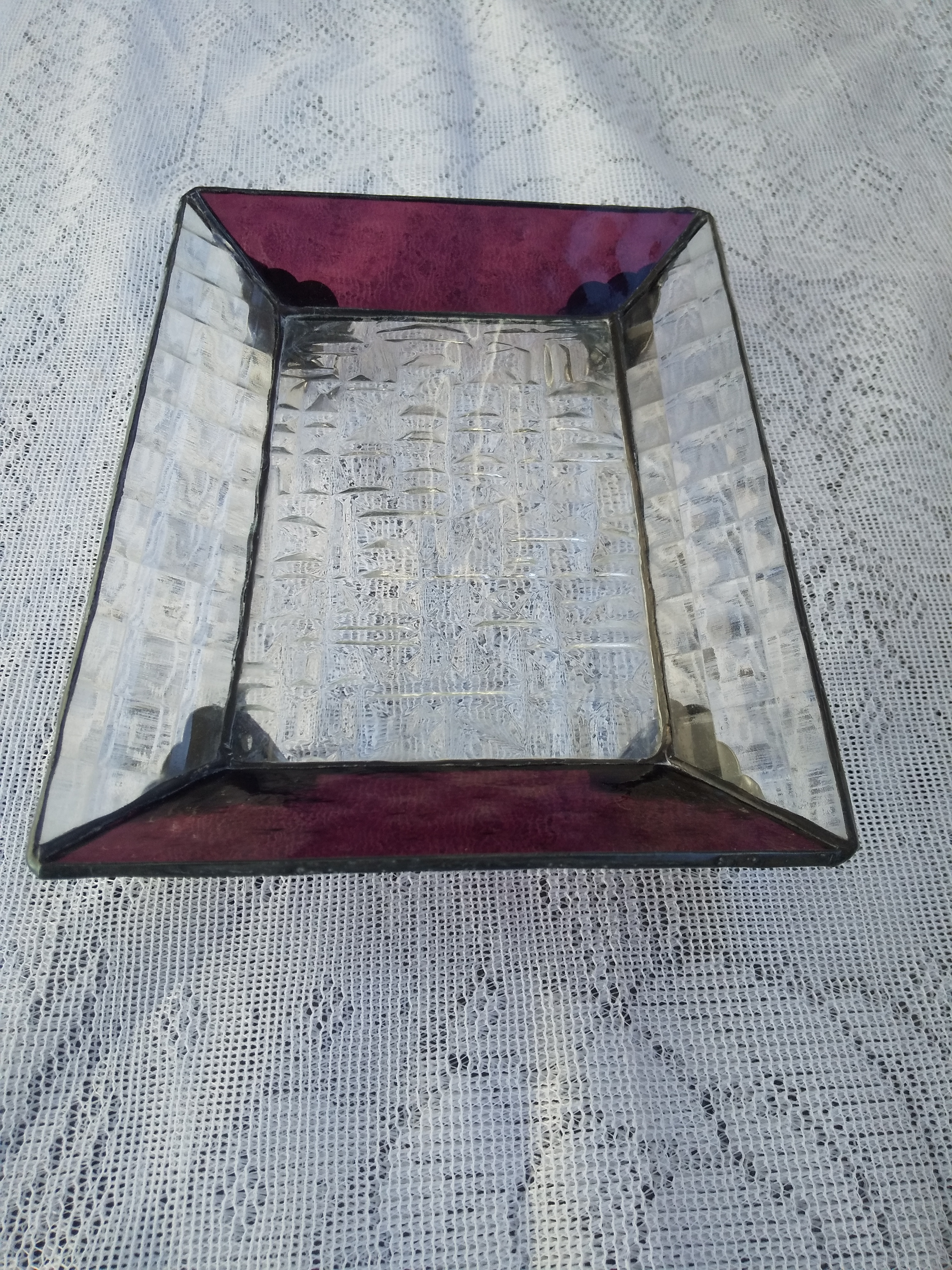 トレー（小物入れ）ステンドグラス