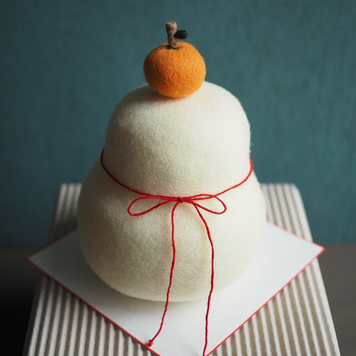 お正月飾り⟡.·*.辰年2024♡門松・鏡餅♡羊毛フェルト お正月飾り⟡.·*.辰年2024♡門松・鏡餅♡羊毛フェルト