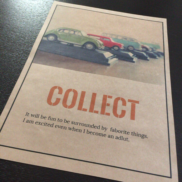 フレームつきポスター【COLLECT】 2枚目の画像