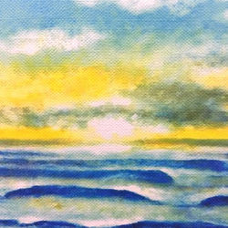 海の絵　sunlight 3枚目の画像