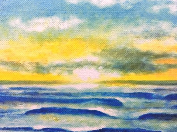 海の絵　sunlight 3枚目の画像