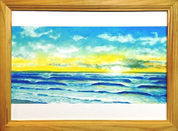 海の絵　sunlight 4枚目の画像