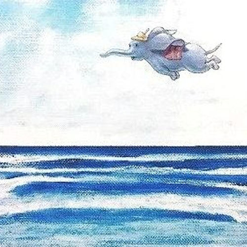 象の絵 sorazou 絵画 art iroiro 通販 5558215｜Creema(クリーマ)