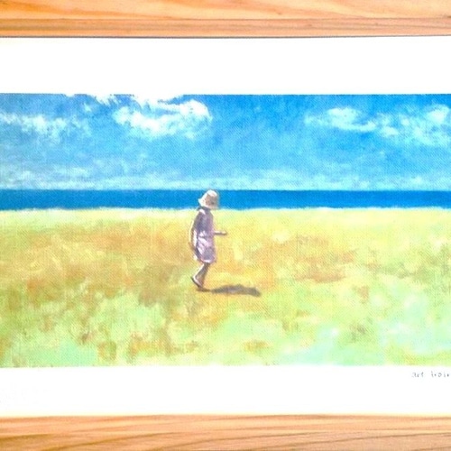 海の絵 sakuragirl 絵画 art iroiro 通販 5558257｜Creema(クリーマ)