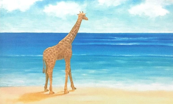 絵画　海　イラスト taka42-sg37-1.jpg