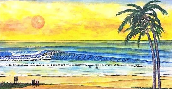 海の絵 north sunset 絵画 art iroiro 通販 5558351|Creema 海の絵 north sunset 絵画 art iroiro 通販 5558351|Creema