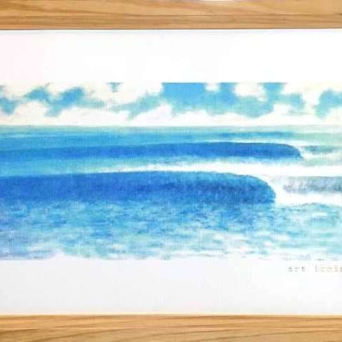 波の絵 no.003 絵画 art iroiro 通販 5558385｜Creema(クリーマ)